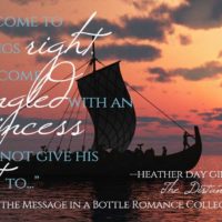 The Message in a Bottle Blog Hop & Giveaway (stop #1)